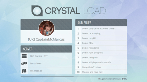 Crystal Load - Garry's Mod Loading Screen